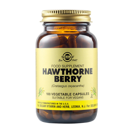Solgar Hawthorne Berry 520mg - 100 vegan caps